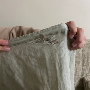 Zara'dan Alınan Keten Tunik Elbisenin Kalite Sorunu