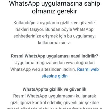 WhatsApp Numaram Engellendi Çözüm Bekliyorum