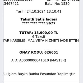 Daikin İade Sürecinde Eksik Geri Ödeme Sorunu