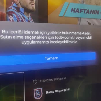 Maç İzleme Yetkisi Sorunu