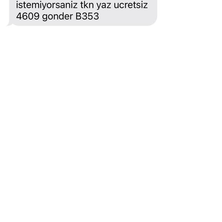 Tanımadığım Kurumdan Gelen İzinsiz Mesaj