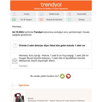 Eksik Deterjan Sorunu Ve Yetersiz Çözüm