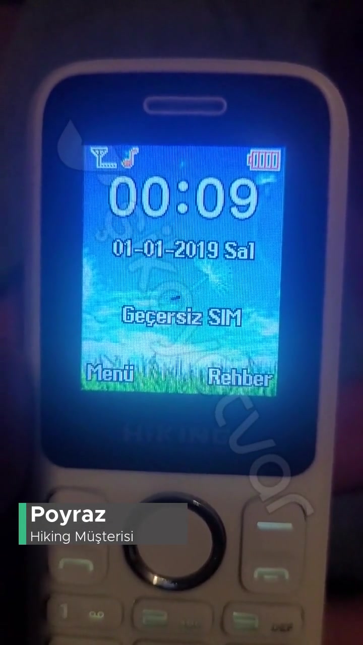 Hiking Telefon Sim Kartı Okumuyor Başka Sim Kartları Da Denedim! videonun kapak resmi