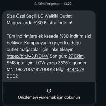 Yanıltıcı İndirim Mesajıyla Müşteri Mağduriyeti