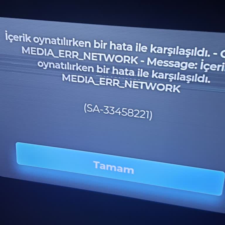 Canlı Maç Yayınları Sırasında Sürekli Hata Alıyorum