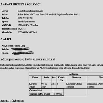 İptal Edilen Seferin İadesi Hala Yapılmadı