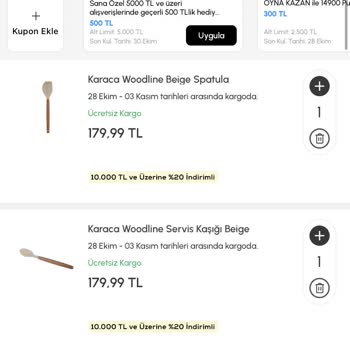 Karaca Uygulamasındaki Kampanya Sorunu