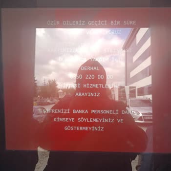 ATM Arızası Nedeniyle Mağduriyet Yaşıyoruz