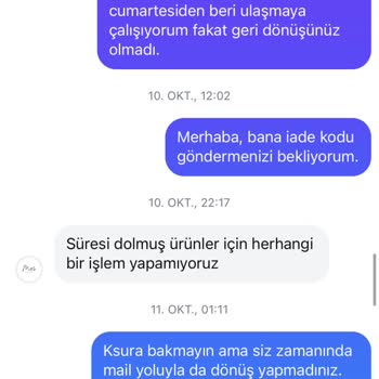 Müşteri Hizmetleri Ve İade Sürecinde Yaşanan Sorunlar