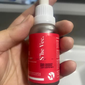 SHE Vec Red Velvet Serumda Beklenmedik Beyaz Kalıntılar