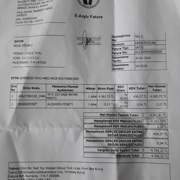 Accort Mağazasından Alınan Kabanın İlk Kullanımda Sorun Çıkarması Ve İade Sürecindeki İlgisizlik