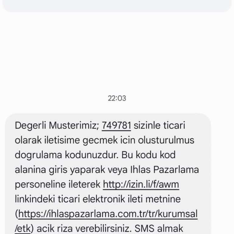 İzinsiz Onay Kodu Gönderimi Ve Hukuki Süreç Uyarısı