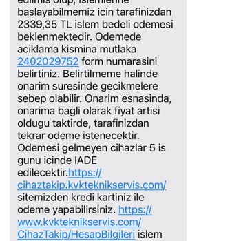 Garanti Kapsamında Fiyat Farkı Şoku