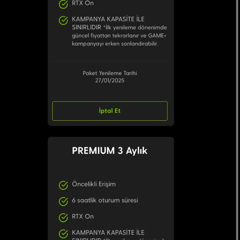 İzinsiz Paket Yenileme Ve Para İadesi Talebi