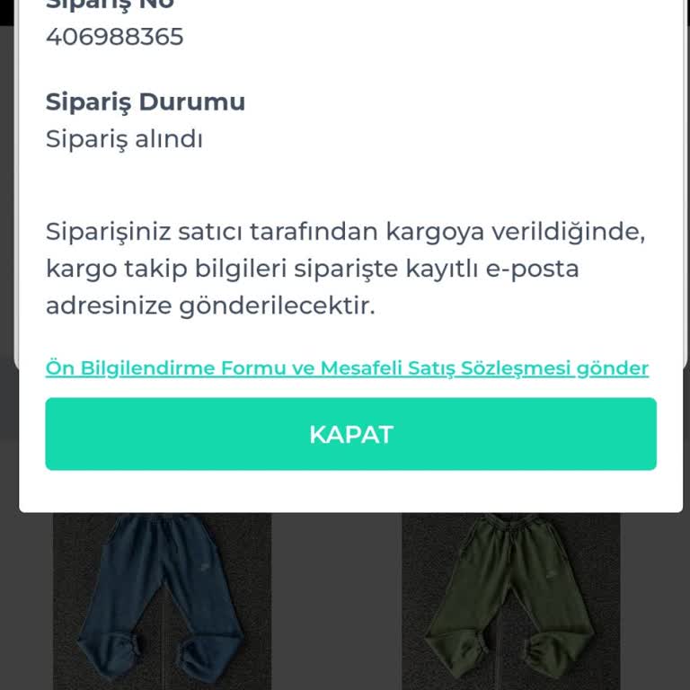 Kargoya Verilmeyen Ürün Ve Üyelik Sorunu