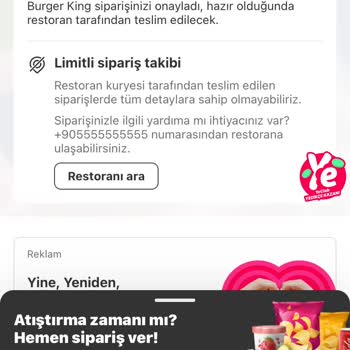 Gece Siparişi Kabusu: Yemek Sepeti Ve Burger King Hayal Kırıklığı