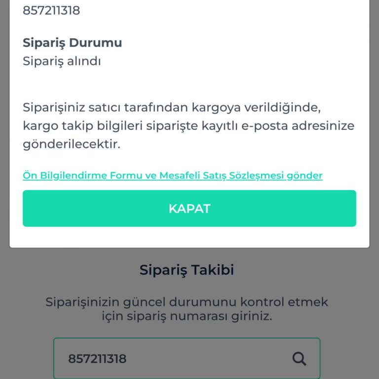Lolidya Baby & Kids Siparişimi Göndermedi!