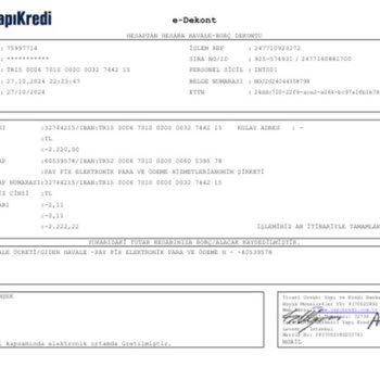 Yanlış Hesap Numarası Nedeniyle Askıda Kalan Para