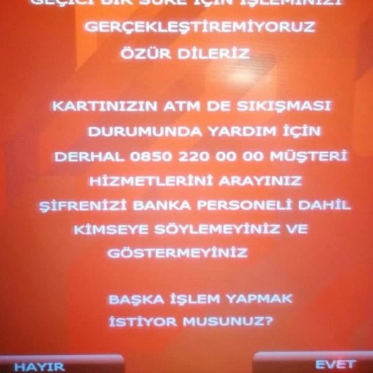 ATM'de Alıkonulan Para: Acil Çözüm Talebi
