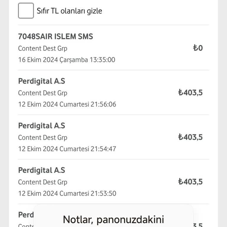Vodafone Yanlış Çekimlerle Mağduriyet Yaşıyorum!