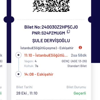 Bilet İptali Bildirimi Olmadan Mağduriyet Yaşadım