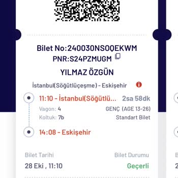 Bilet İptali Bildirimi Olmadan Mağduriyet Yaşadım