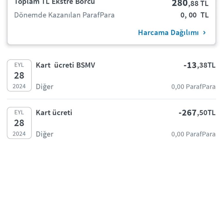 Haksız Kart Ücreti İadesi Talebi