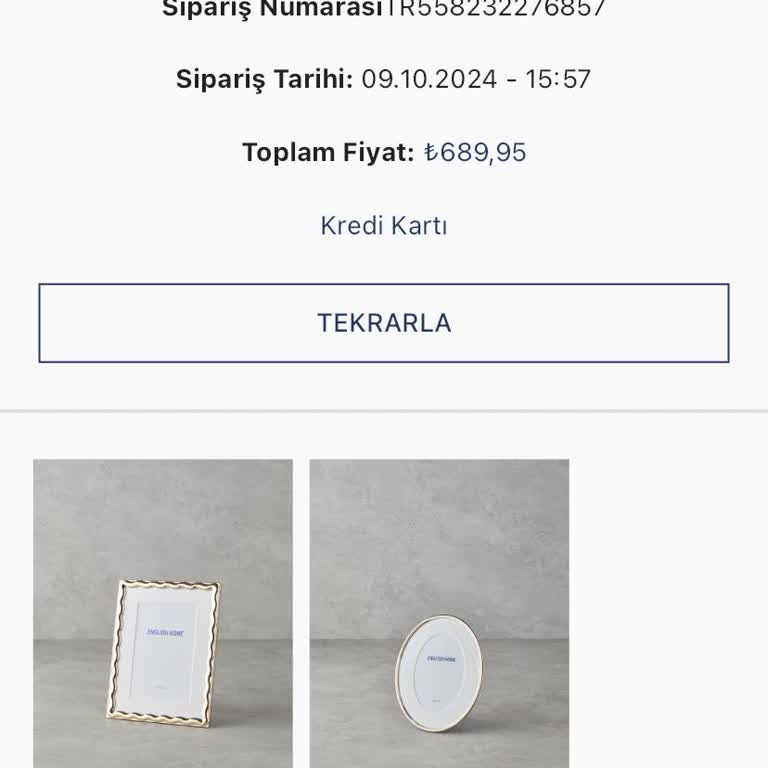 English Home Siparişlerinde Gecikme Ve İletişim Sorunu