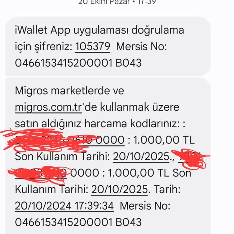 Migros Market Çeki Mağduriyeti: Kullanılmış Kodlar Ve Çözüm Bulamama