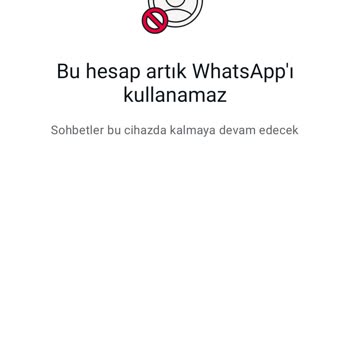 WhatsApp Hesap Engeli Mağduriyeti