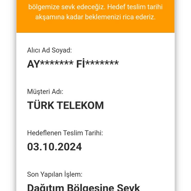 Kargom Yanlış Adrese Gitti, Çözüm Yok