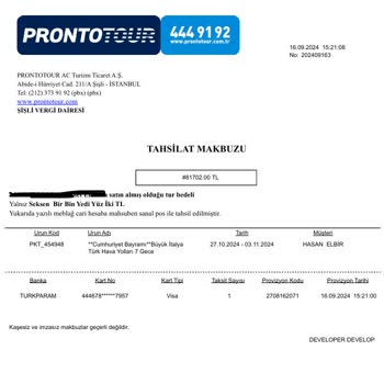 Vize Sorunu Nedeniyle İptal Olan İtalya Turu