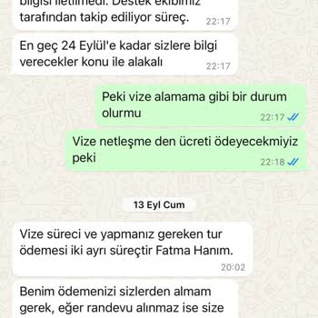 Vize Sorunu Nedeniyle İptal Olan İtalya Turu