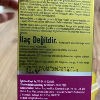 Argivit Smart Şurubu Açıldığında Köpürdü Bozuk Olabilir Mi