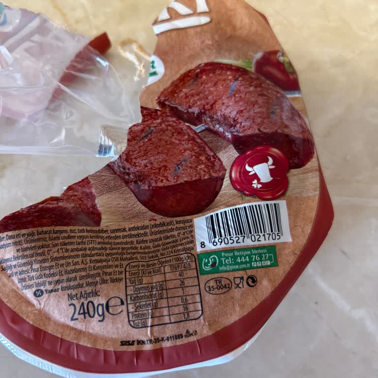 Markalı Sucukta Koku Sorunu