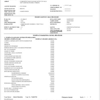 Ray Sigorta Kasko Ödemesi Gecikiyor