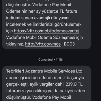 Onayım Olmadan Faturama Yansıyan Ücret