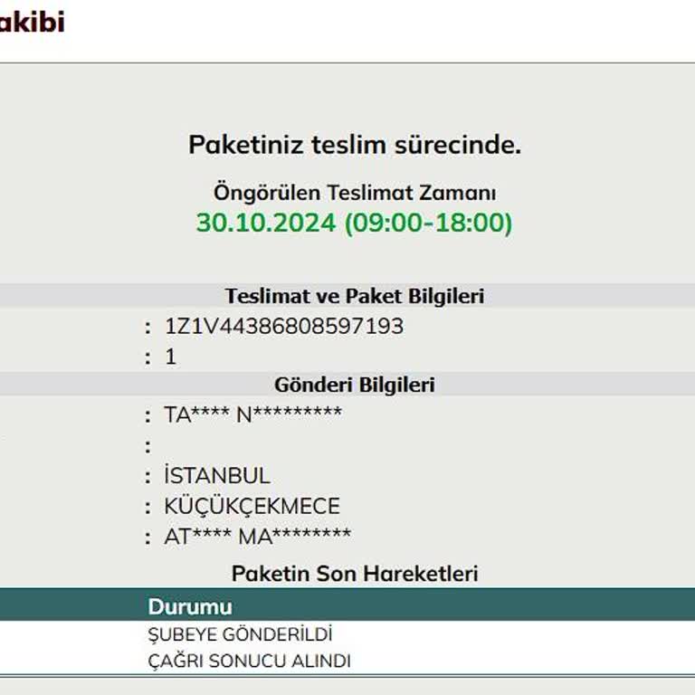 UPS İle Pasaport Teslimatında Büyük Hayal Kırıklığı