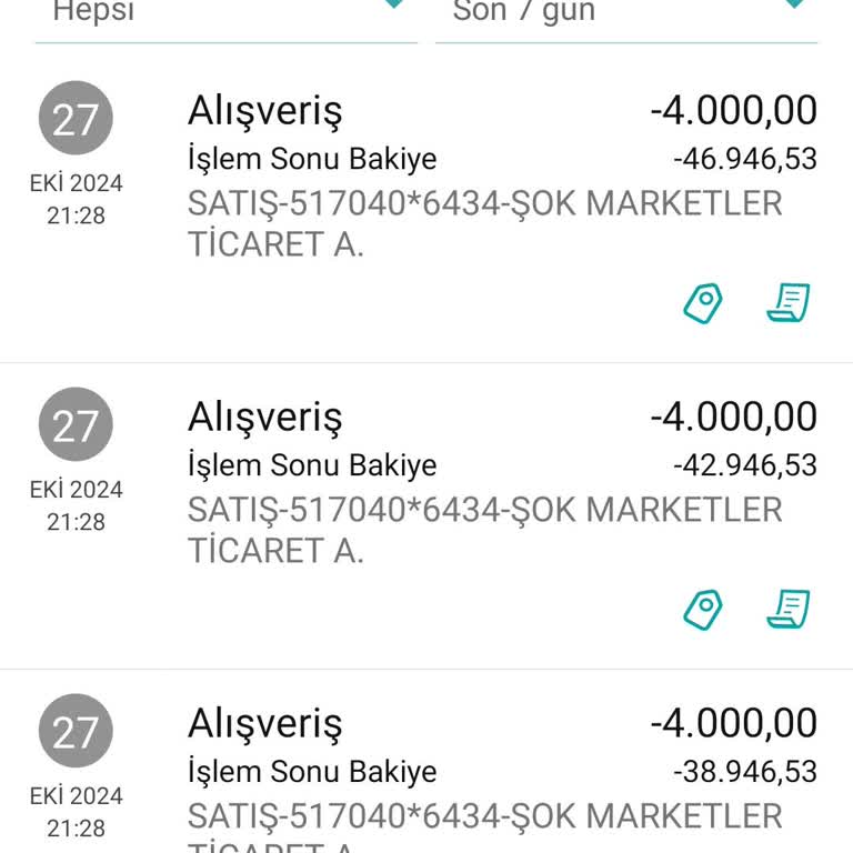 Hesabıma İzinsiz Giriş Ve Yüksek Miktarda Harcama