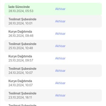 Sürat Kargo Akhisar Şubesi Teslimat Sorunu