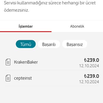 İzinsiz Abonelikler Ve Vodafone'a Tepki