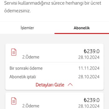 İzinsiz Abonelikler Ve Vodafone'a Tepki