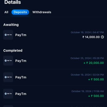 1win Delayed My 14,000 Deposit via Paytm for Over a Week Despite Multiple Requests