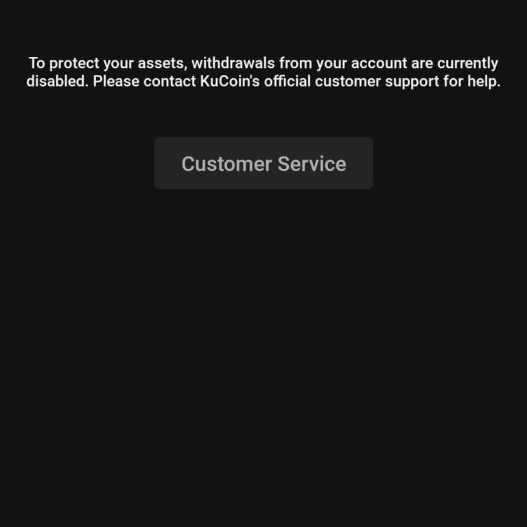 KuCoin Suspended My Withdrawal on 07.10.2024 – No Resolution from Support