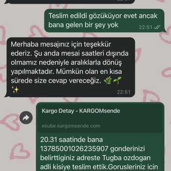 Yanlış Ürün Teslimatı Ve İletişimsizlik Sorunu