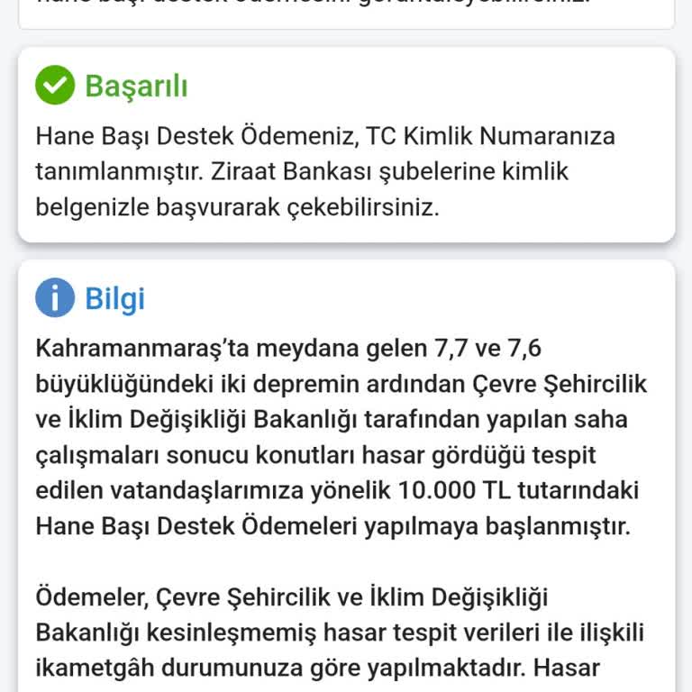 Destek Ödemesi Çıkmazı