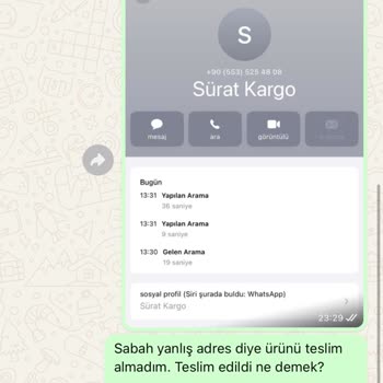 Sürat Kargo'nun Sorumsuz Dağıtım Ve Yanlış Teslimat Sorunları