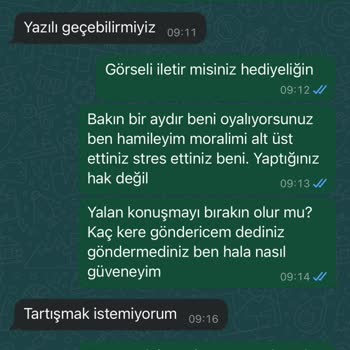 Bebek Hediyelikleri Hala Ulaşmadı Paramı Geri Verin