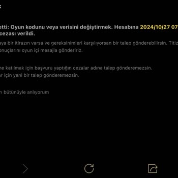 Haksız Ban Kararı Ve Hesap İnceleme Talebi