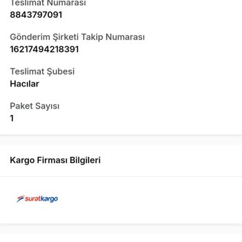 Sürat Kargo'nun Yeşilhisar Teslimat Fiyaskosu